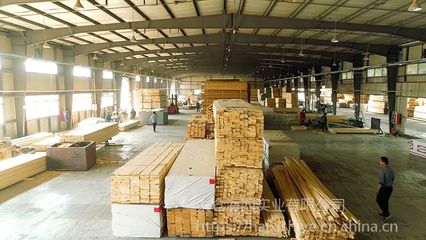 安徽合肥市建筑木方工程铁杉建材方木 工地木材加工厂